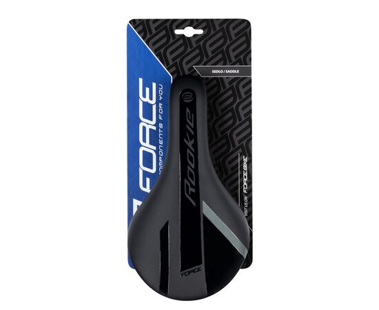 Седло FORCE ROOKIE 26" JUNIOR 20075 (чёрный), изображение 5 Седло FORCE ROOKIE 26" JUNIOR 20075 (чёрный), изображение 5