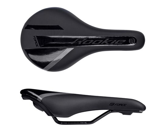 Седло FORCE ROOKIE 26" JUNIOR 20075 (чёрный), изображение 3 Седло FORCE ROOKIE 26" JUNIOR 20075 (чёрный), изображение 3