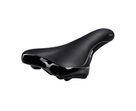 Седло FORCE RIDER GEL TECH 20101 (чёрный), изображение 2 Седло FORCE RIDER GEL TECH 20101 (чёрный), изображение 2