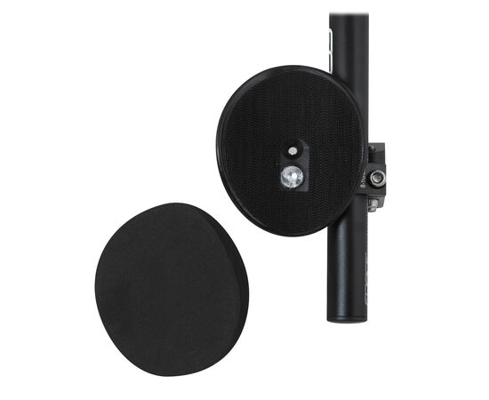 Руль-лежак Force CRONO 36003 25,4-31,8 мм нижнее крепление (чёрный матовый), изображение 3