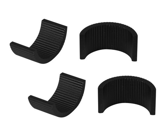 Руль-лежак Force CRONO 36003 25,4-31,8 мм нижнее крепление (чёрный матовый), изображение 5