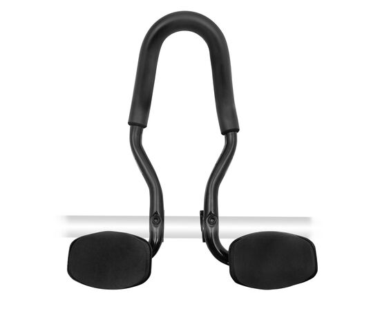 Руль-лежак алюминиевый с дугой Force TRI 360055 31,8 мм (чёрный), изображение 2