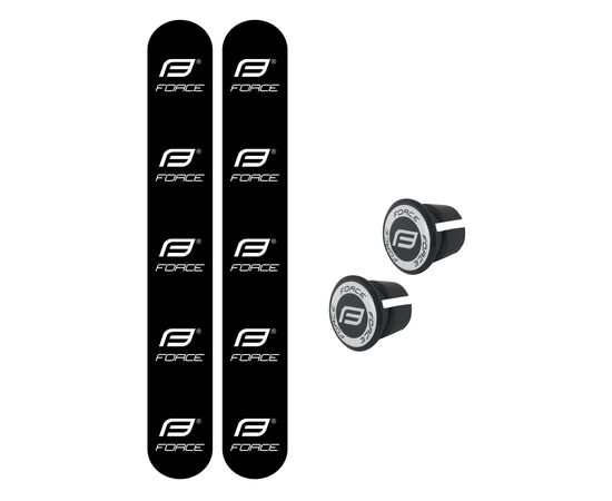 Обмотка руля Force EVA 38010 натуральная пробка (чёрный), Цвет: черный, изображение 3