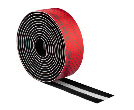 Обмотка руля Force EVA Dual 380183 (черно-красная), Цвет: красный, изображение 2