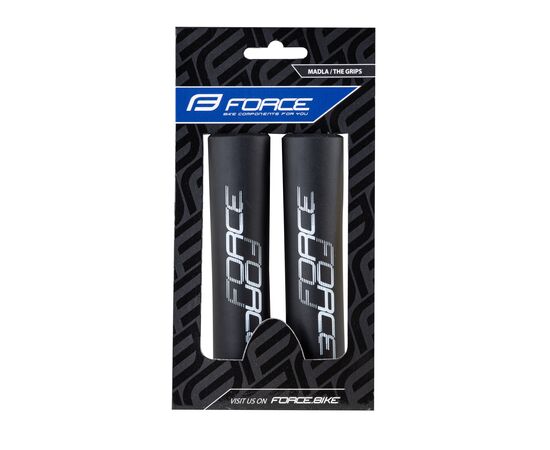 Ручки руля силиконовые Force LOX 382971 (чёрный), изображение 2