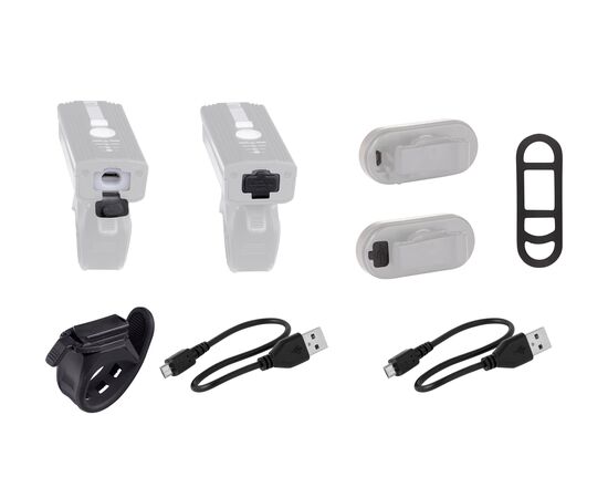 Комплект освещения Force FUTURO USB 454083, изображение 3