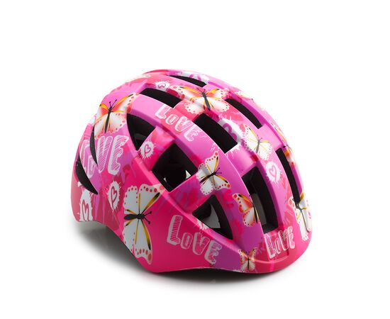 Шлем велосипедный детский Cigna WT-022 (фиолетовый/розовый), Цвет: розовый, Размер: 48-53