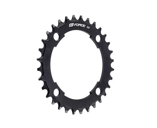 Звезда передняя Force ELEVEN1.7+ 11 ск. 32T BCD 104 /4 отв. 633622 (чёрный), изображение 2