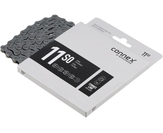 Цепь велосипедная CONNEX 11s0 8928116 11 скоростей 118 звеньев (серебристый), изображение 4