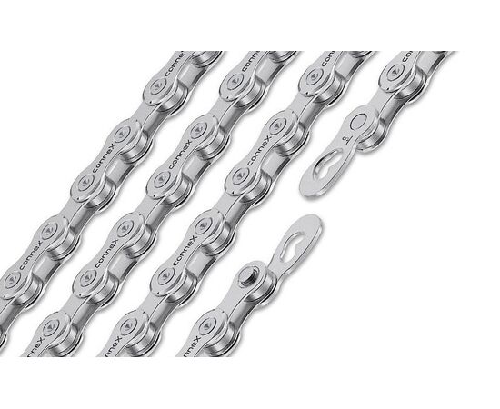Цепь велосипедная CONNEX 900 8928150 9 скоростей 114 звеньев (серебристый), изображение 3