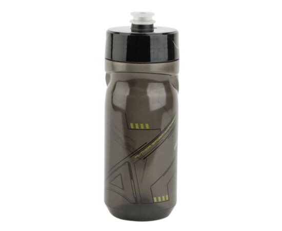Бутылка для воды c большим клапаном AUTHOR AB-ScrewOn X9 0.6л 8-14060183 (полупрозрачная, черно-неоновая), Цвет: графитовый, Объём: 600