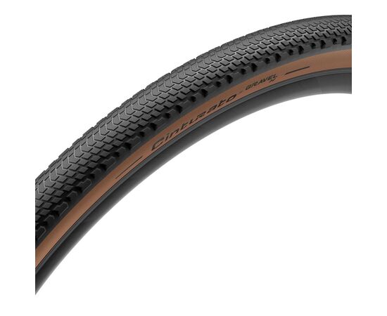 Покрышка Pirelli Cinturato Gravel Hard TLR 45-622 (черно-коричневый, 700x45C), Цвет: коричневый, Ширина: 1.75" (45 мм), изображение 5