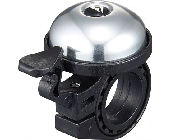 Звонок велосипедный Merida Bell Multi для руля 22,2-31,8 мм (серебристый), Цвет: серый