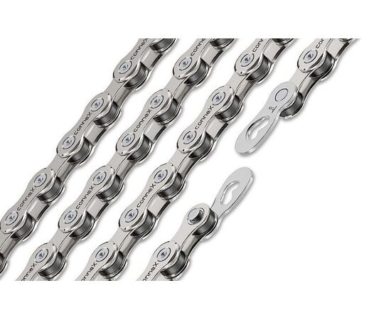 Цепь велосипедная CONNEX 908 8928147 9 скоростей 114 звеньев (серебристый), изображение 5