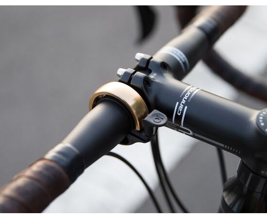 Велозвонок Knog OI большой (медный), Цвет: коричневый, изображение 3