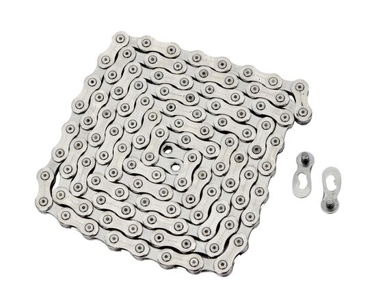 Цепь велосипедная CONNEX 9sX 8928141 9 скоростей 114 звеньев (серебристый), изображение 2