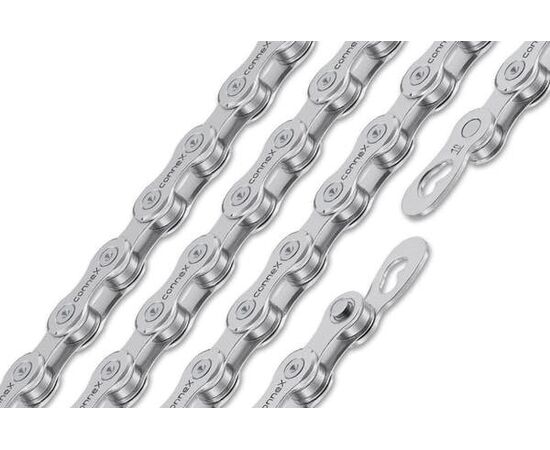 Цепь велосипедная CONNEX 10s0 8928136 10 скоростей 114 звеньев (серебристый), изображение 2