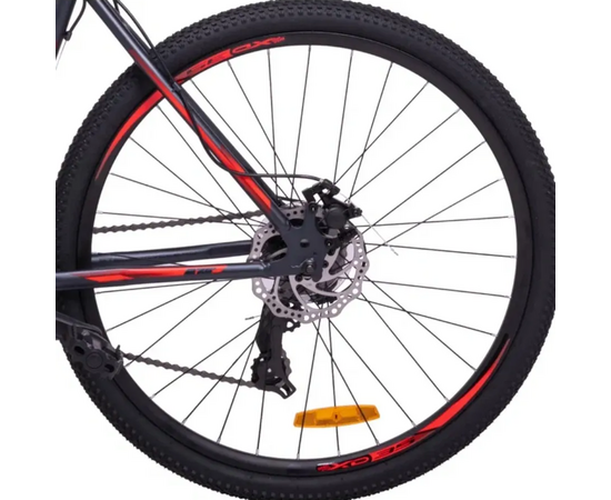 Велосипед Stels Navigator 700 27.5MD (серый/красный), Цвет: красный, Размер рамы: 19", изображение 10