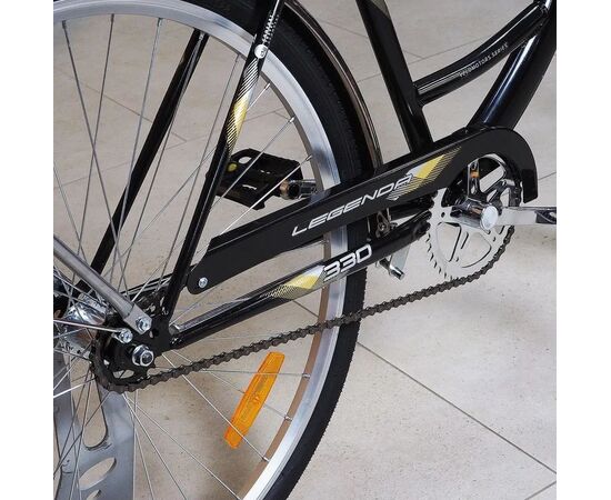 Велосипед Stels Legenda 330 28C (чёрный), Цвет: черный, Размер рамы: 20", изображение 13