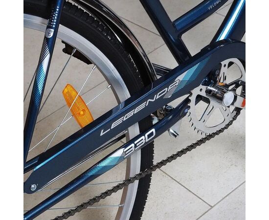 Велосипед Stels Legenda 330 28C (морская волна), Цвет: бирюзовый, Размер рамы: 20", изображение 15