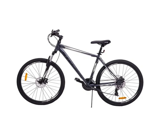 Велосипед Stels Navigator 700 27.5MD (серый/чёрный), Цвет: графитовый, Размер рамы: 21", изображение 2