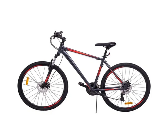 Велосипед Stels Navigator 700 27.5MD (серый/красный), Цвет: красный, Размер рамы: 19", изображение 3