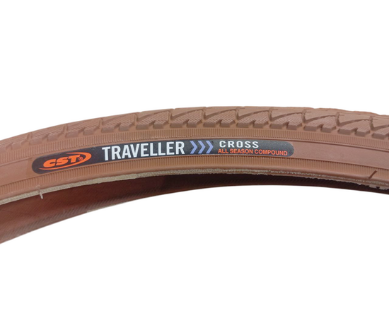 Покрышка велосипедная CST 700x38C C-1446 CONTROL VIVA (коричневый), Цвет: коричневый, Ширина: 1.50" (40 мм), изображение 3