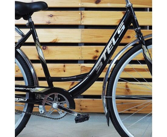 Велосипед Stels Legenda 330 28C (чёрный), Цвет: черный, Размер рамы: 20", изображение 6