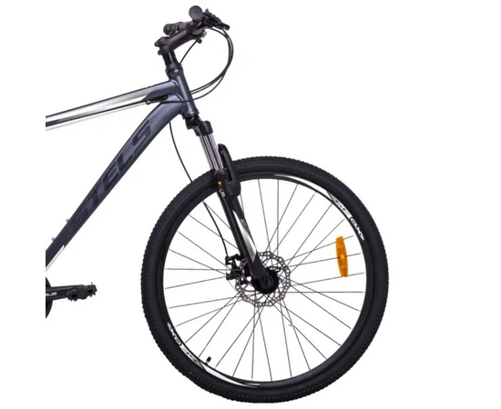Велосипед Stels Navigator 700 27.5MD (серый/чёрный), Цвет: графитовый, Размер рамы: 21", изображение 5