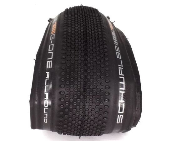 Велосипедная покрышка Schwalbe G-ONE ALLROUND 28x1.50 (40-622), Super Ground, Addix Speedgrip, TLE, складная, Black, Цвет: черный, Ширина: 1.50" (40 мм), изображение 7