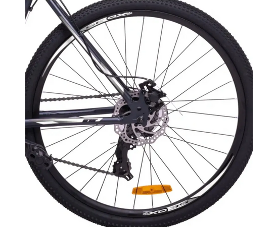 Велосипед Stels Navigator 700 27.5MD (серый/чёрный), Цвет: графитовый, Размер рамы: 21", изображение 8