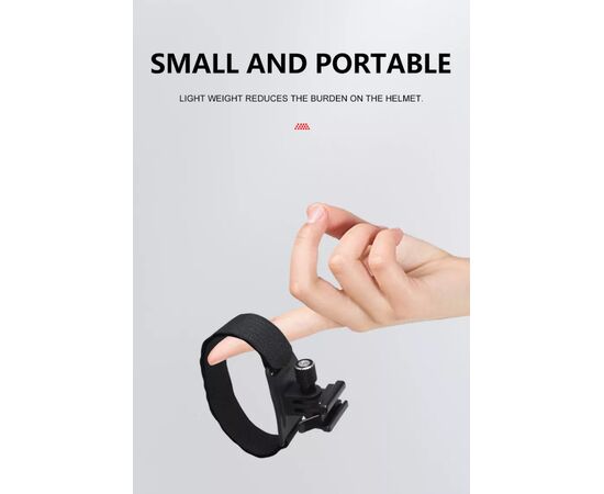 Держатель GACIRON H15P лента с липучкой, на шлем, для фары/камеры, изображение 17 Держатель GACIRON H15P лента с липучкой, на шлем, для фары/камеры, изображение 17