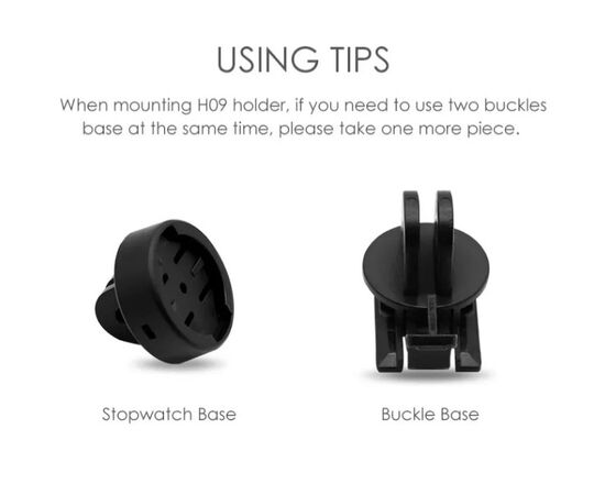 Держатель GACIRON H09 для фары/камеры/телефона, на руль, изображение 7 Держатель GACIRON H09 для фары/камеры/телефона, на руль, изображение 7