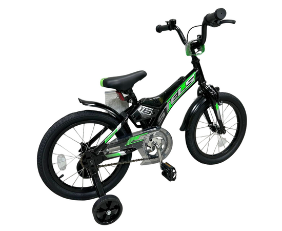 Детский велосипед Stels Jet 16" Z010 (черный), Цвет: черный, Размер рамы: 9", изображение 2