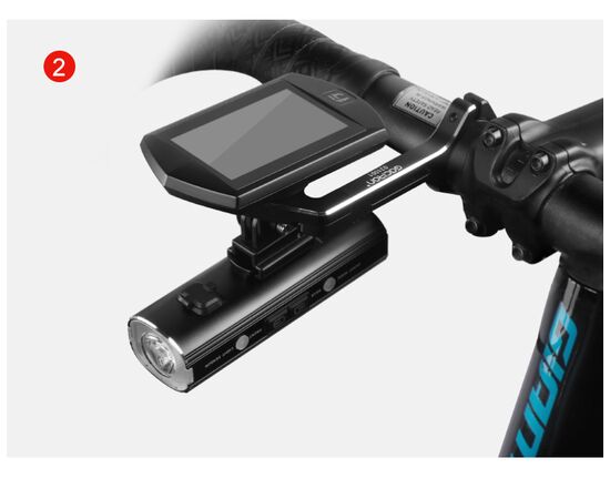 Держатель GACIRON H10C для фары/компьютера, на руль, изображение 21 Держатель GACIRON H10C для фары/компьютера, на руль, изображение 21