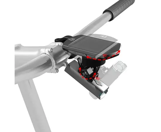 Держатель GACIRON H17 для фары/велокомпьютера/экшнкамеры, на руль, изображение 8 Держатель GACIRON H17 для фары/велокомпьютера/экшнкамеры, на руль, изображение 8