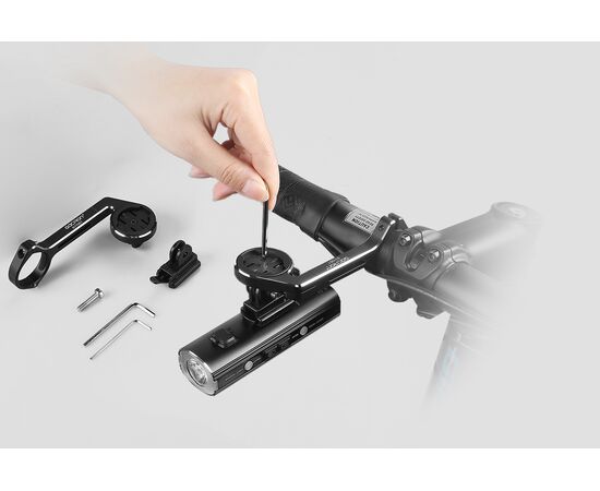 Держатель GACIRON H10C для фары/компьютера, на руль, изображение 6 Держатель GACIRON H10C для фары/компьютера, на руль, изображение 6