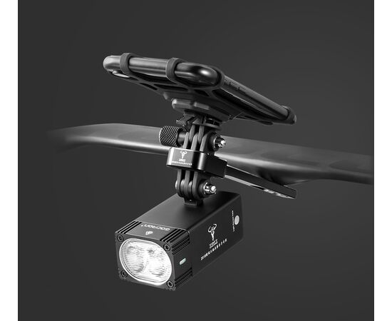 Держатель GACIRON H11 прямой, под болты в штатное место руля, для фары/компьютера, изображение 2