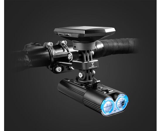 Держатель GACIRON H12 прямой, под болты крышки выноса (13-29 мм), для фары/компьютера, изображение 6 Держатель GACIRON H12 прямой, под болты крышки выноса (13-29 мм), для фары/компьютера, изображение 6