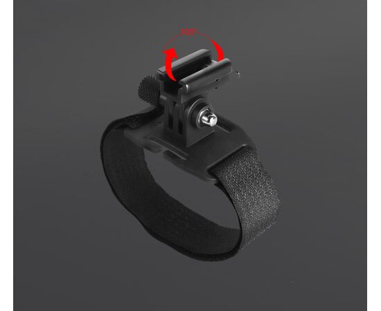 Держатель GACIRON H15P лента с липучкой, на шлем, для фары/камеры, изображение 2 Держатель GACIRON H15P лента с липучкой, на шлем, для фары/камеры, изображение 2