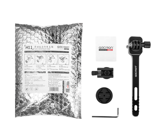 Держатель GACIRON H11 прямой, под болты в штатное место руля, для фары/компьютера, изображение 10