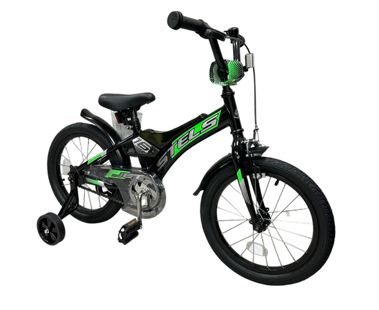 Детский велосипед Stels Jet 16" Z010 (черный), Цвет: черный, Размер рамы: 9", изображение 3