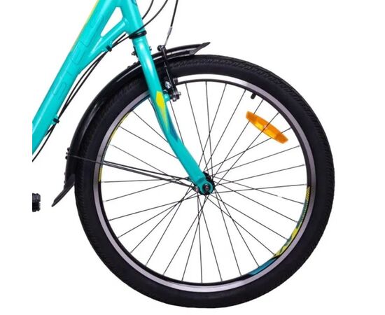 Велосипед Stels Miss 4300 V 24" (мятный), Цвет: бирюзовый, Размер рамы: 14", изображение 10