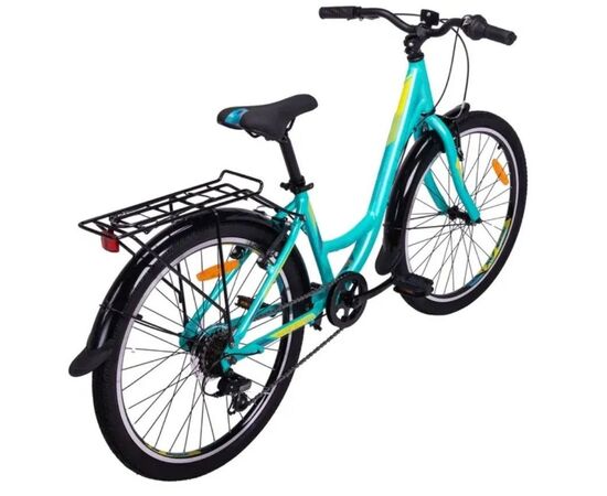 Велосипед Stels Miss 4300 V 24" (мятный), Цвет: бирюзовый, Размер рамы: 14", изображение 3