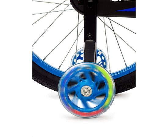 Детский двухколёсный велосипед Favorit BIKER 20" (чёрный/синий), Цвет: синий, изображение 5