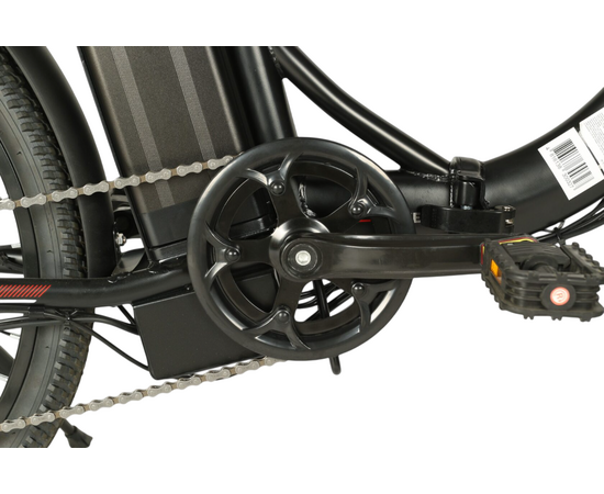 Электровелосипед SameBike City Master (чёрный), изображение 6