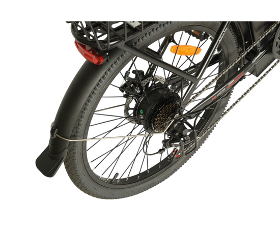 Электровелосипед SameBike City Master (чёрный), изображение 5