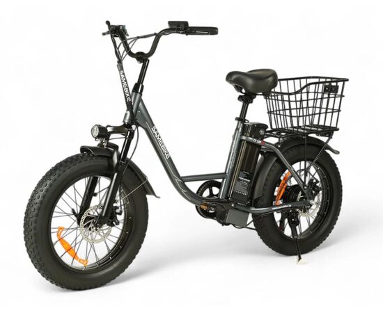 Электровелосипед SameBike FX-500 Fat (серый), изображение 4 Электровелосипед SameBike FX-500 Fat (серый), изображение 4