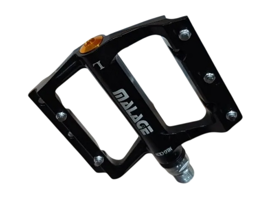 Педали алюминиевые MaLaGE MLG-CK38 (чёрные), изображение 2