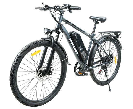 Электровелосипед SameBike GT-350 (серый), изображение 4